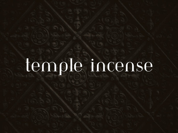 Temple Incense