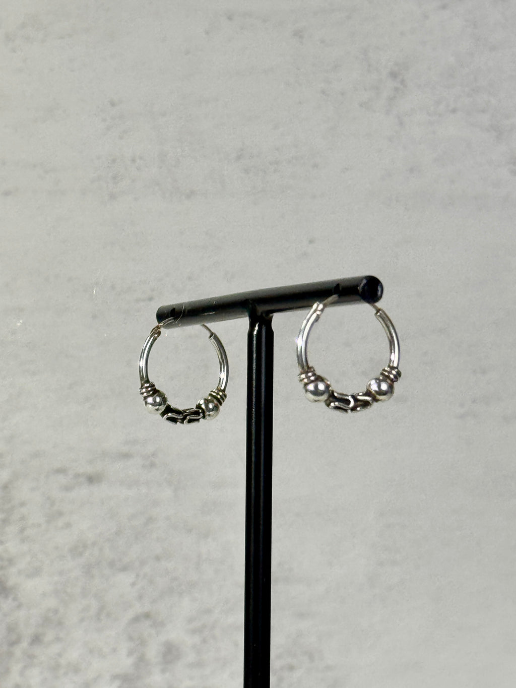 Temple Silver Earring I