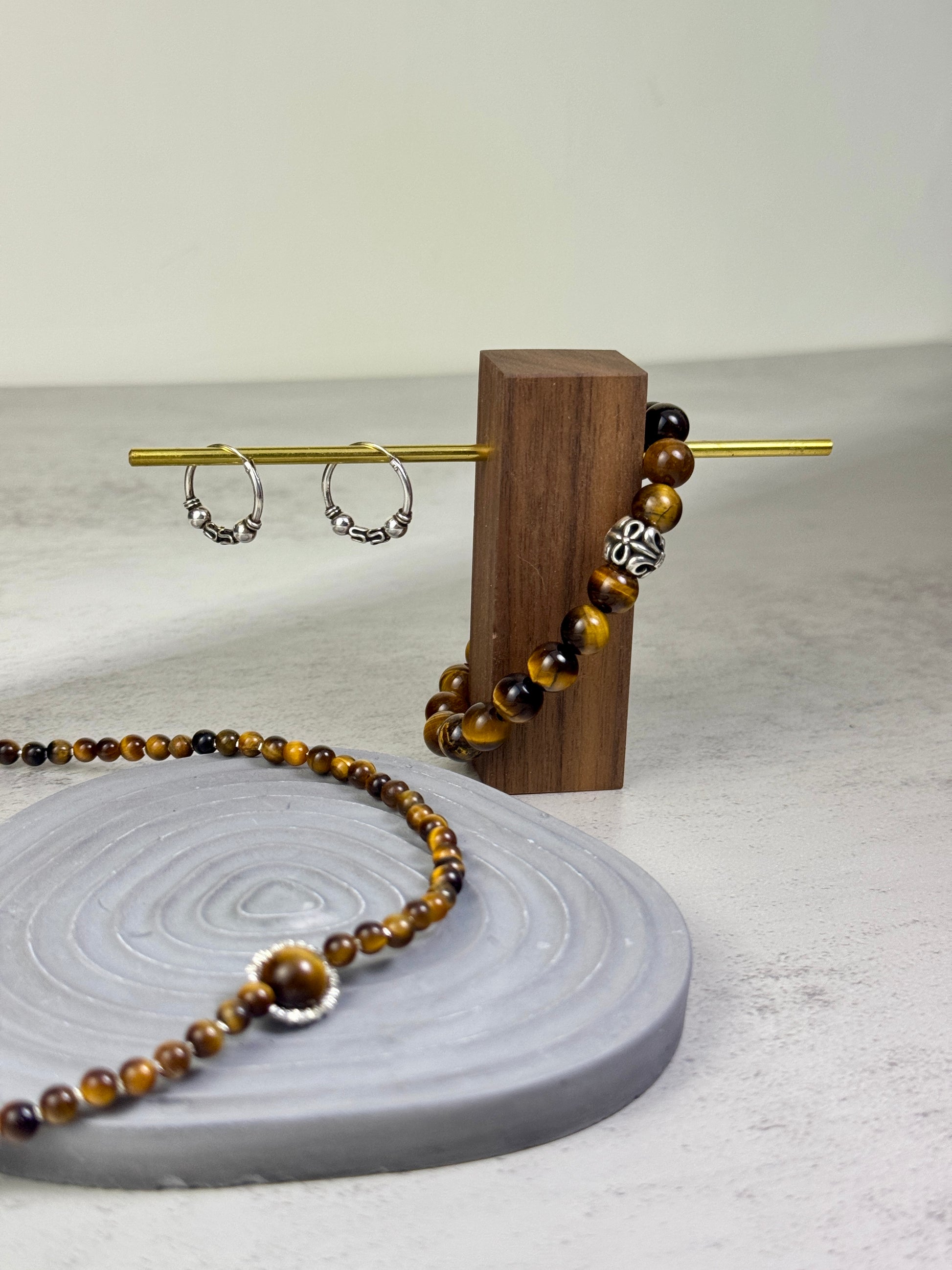 Temple Incense silver necklace I