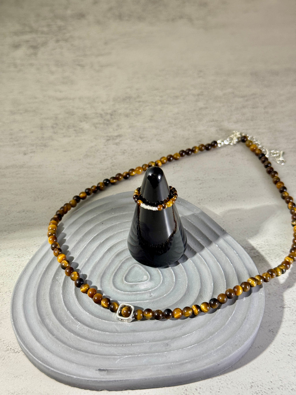 Temple Incense Silver necklace II