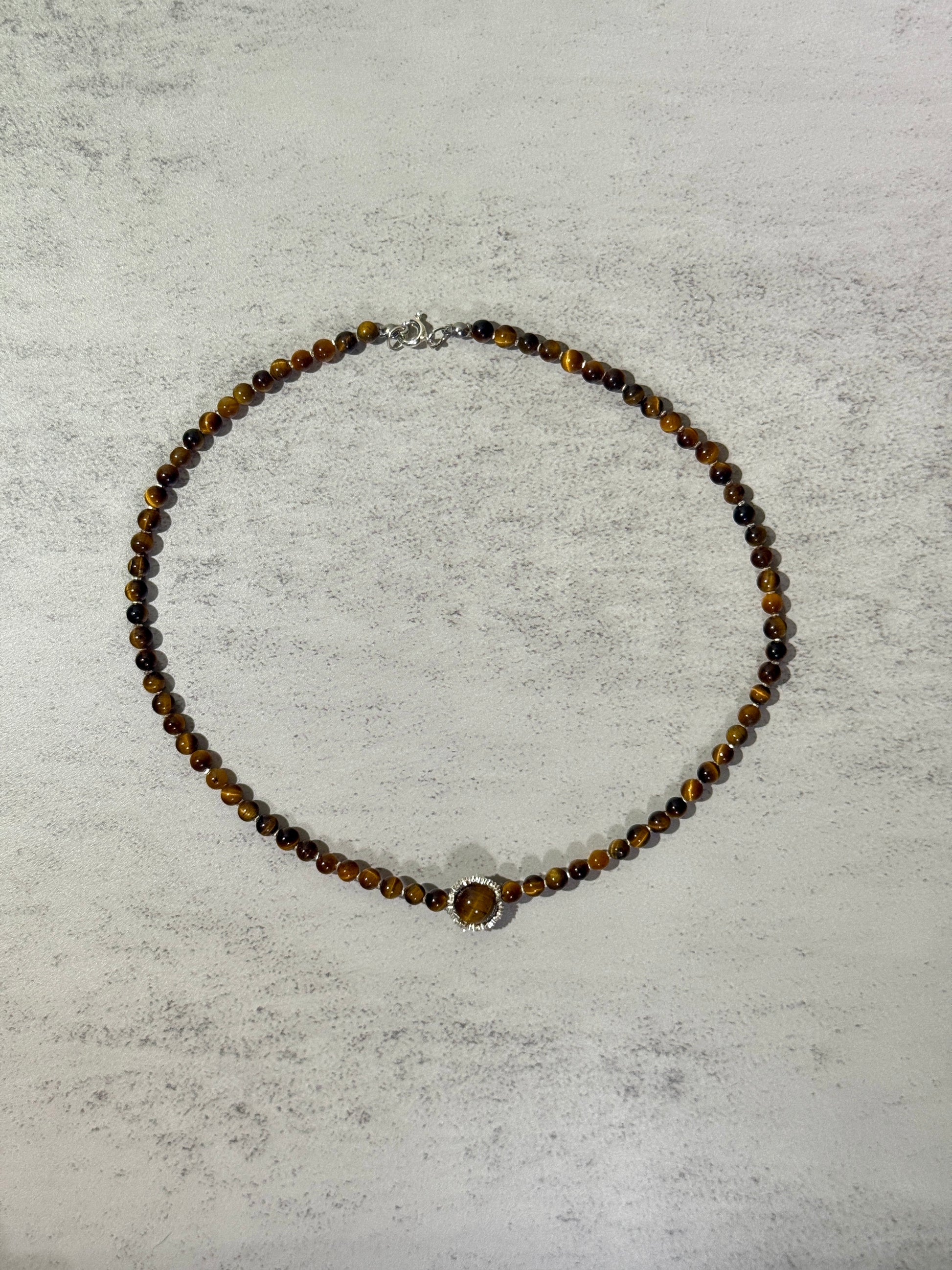 Temple Incense silver necklace I