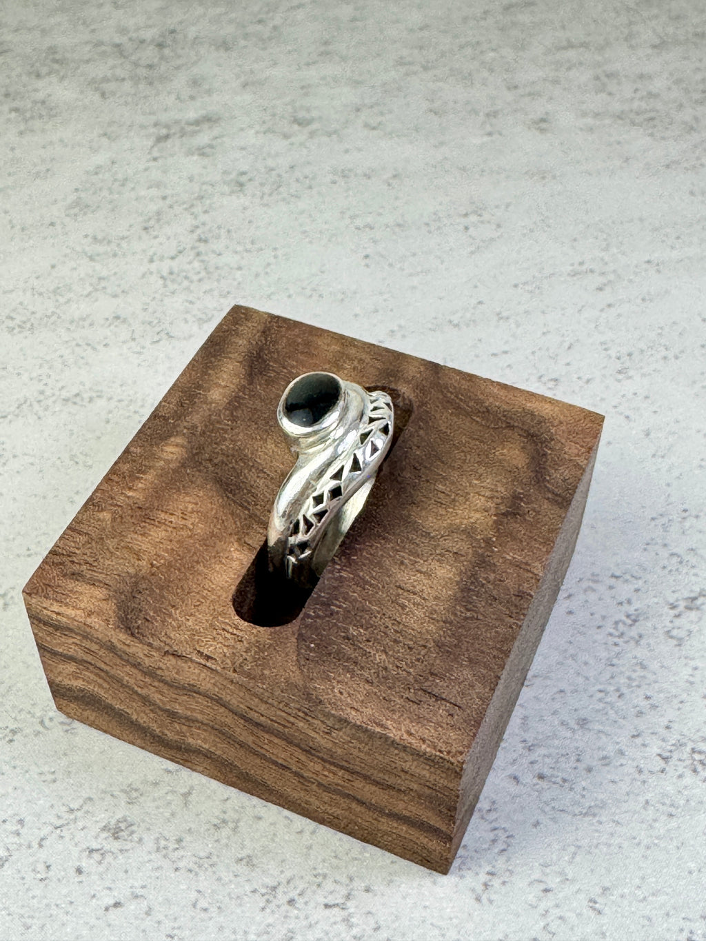 Temple Incense Silver Ring I